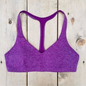 Lululemon Arise Bra Heathered Ultra Violet